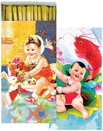 Decorative Matchbox - Happy Child