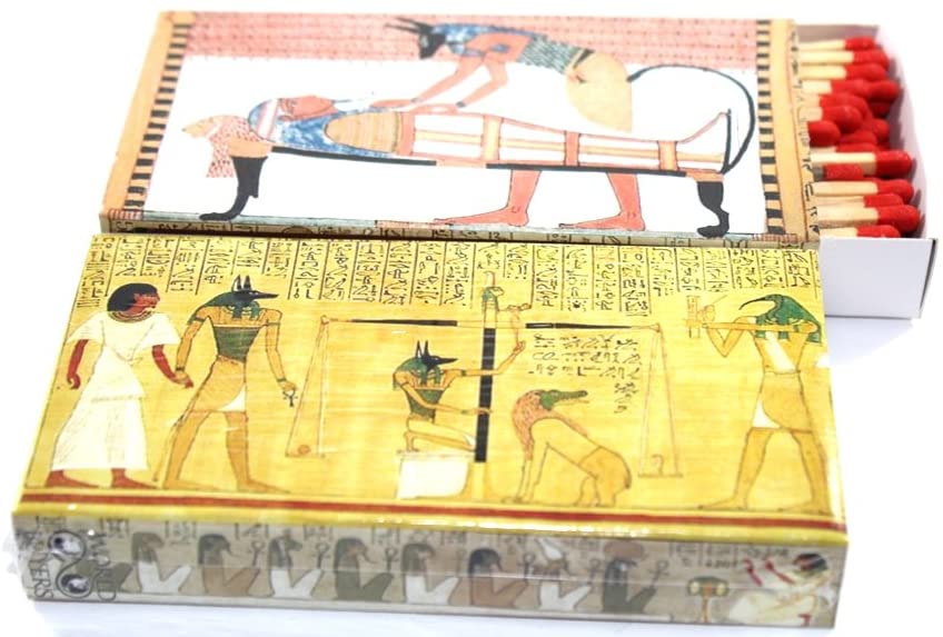 Decorative Matchbox - Egyptian