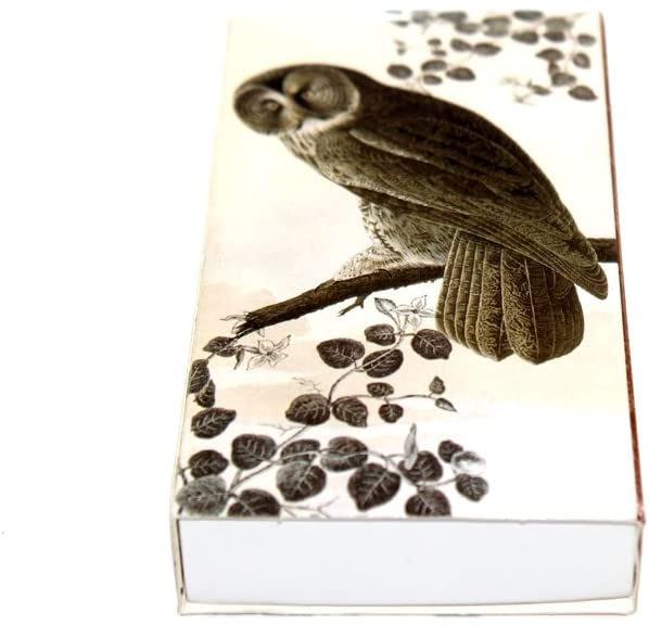 Decorative Matchbox - Vintage Owl