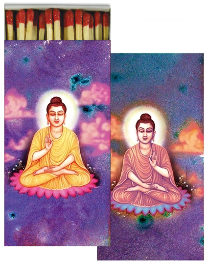 Decorative Matchbox - Cosmic Buddha