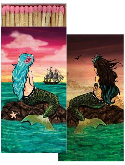 Decorative Matchbox - Wishing Mermaid