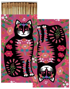 Flower Power Cat - Pink