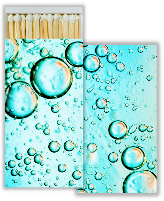 Decorative Matchbox - Air Bubbles