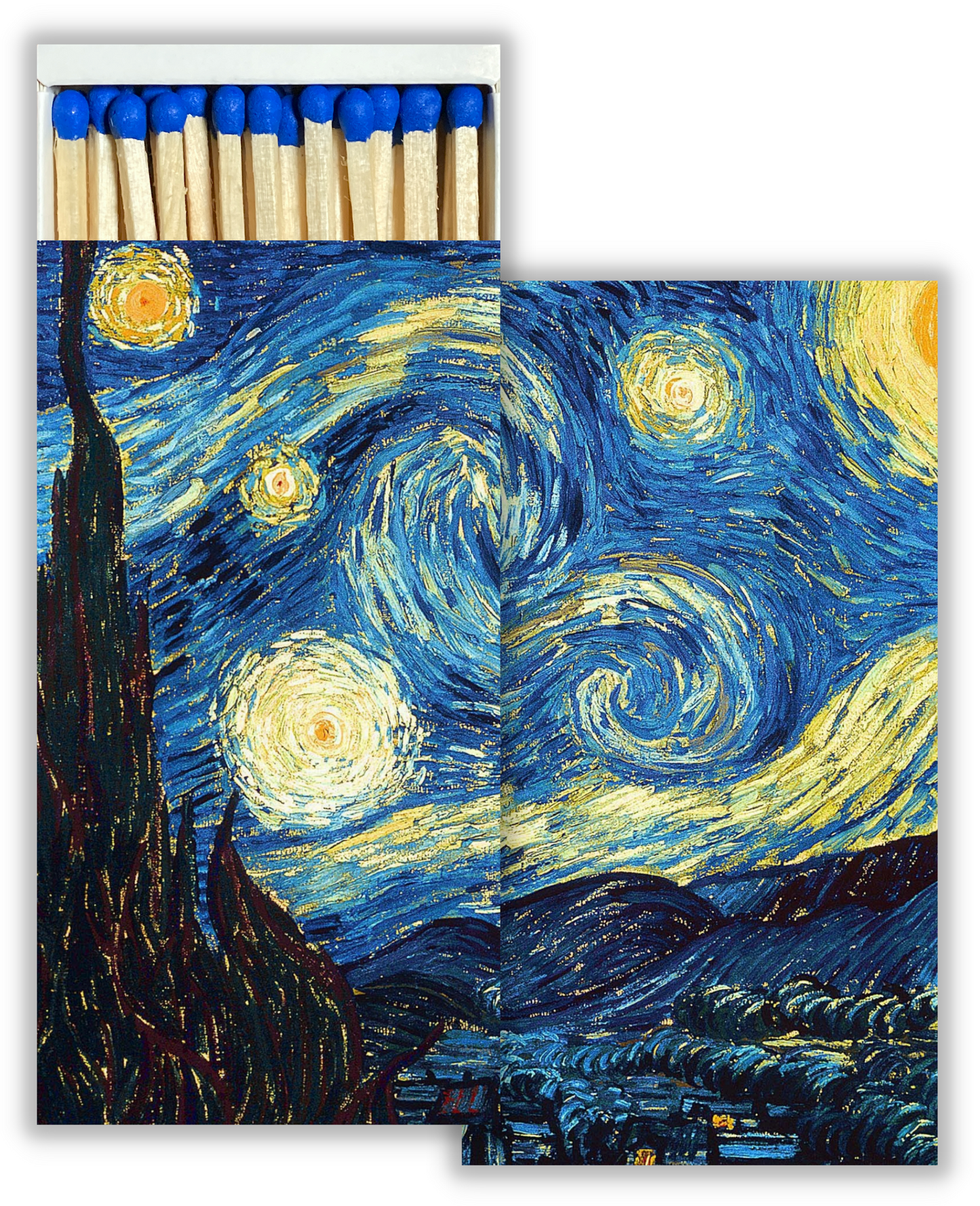 Decorative Matchbox - Starry Night