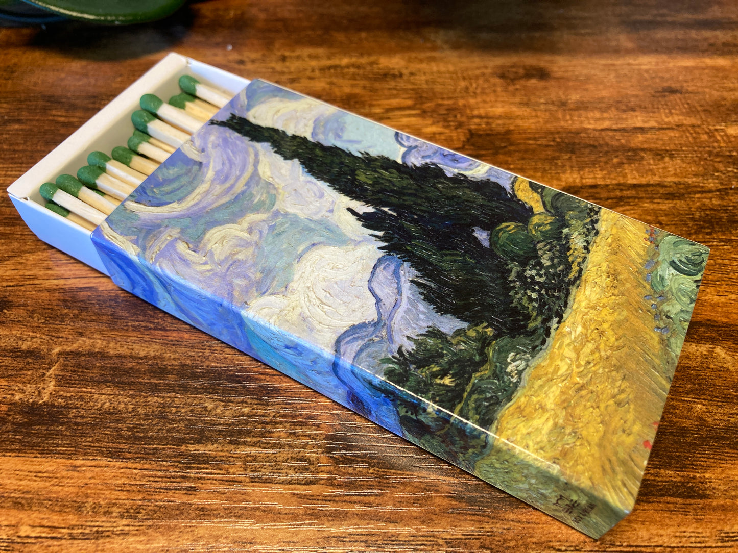 Decorative Matchbox - Wheat Field