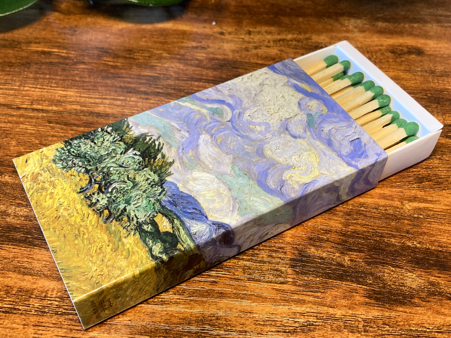 Decorative Matchbox - Wheat Field