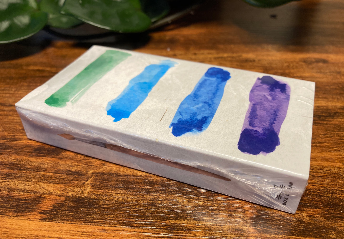 Decorative Matchbox - Watercolor Brush Strokes