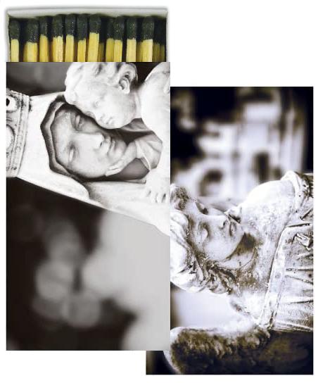 Decorative Matchbox - Angel & Madonna