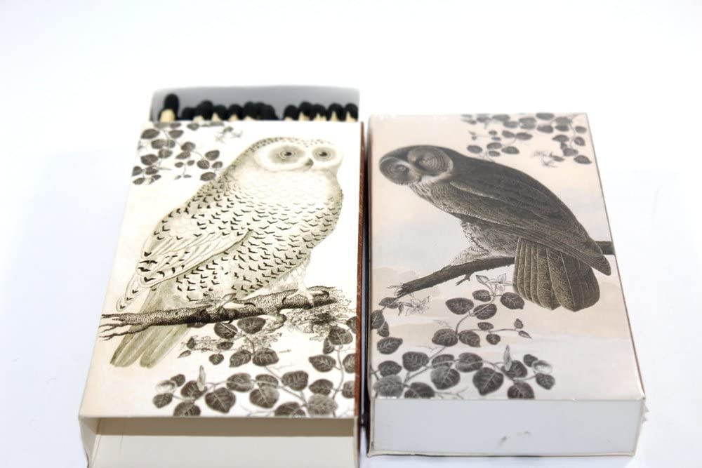 Decorative Matchbox - Vintage Owl