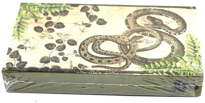 Decorative Matchbox - Vintage Snakes